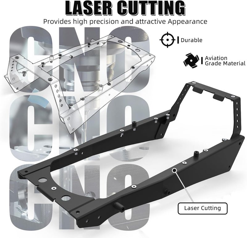 NICECNC Rear Suspension Frame Compatible with Yamaha Raptor 700 2006-2026, Raptor 700R 2009-2026 - Image 4